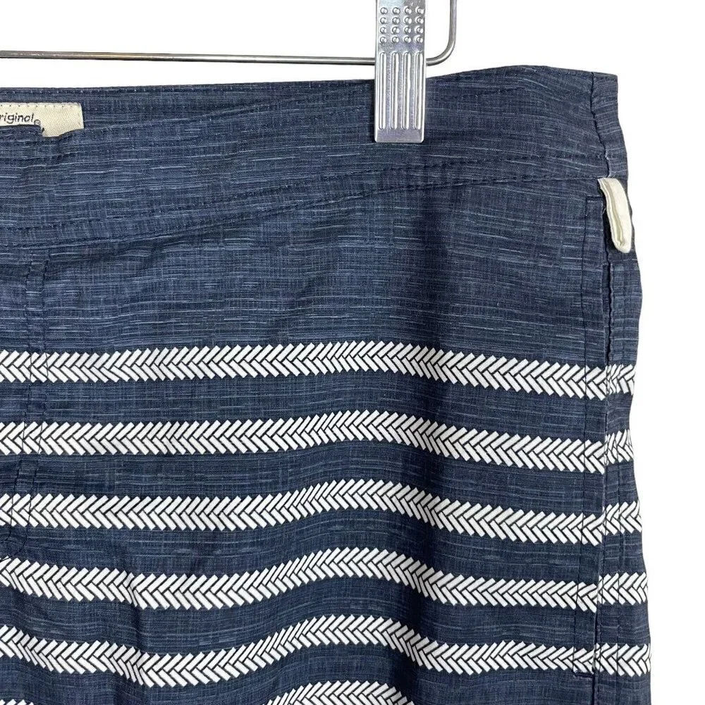 Penguin by Munsingwear Hybrid Blue White Striped 6